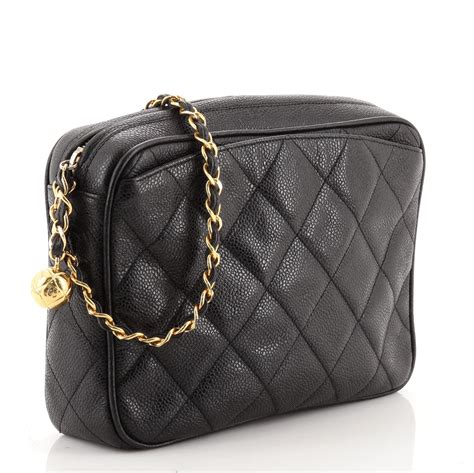 camera case bag chanel|chanel vintage quilted camera bag.